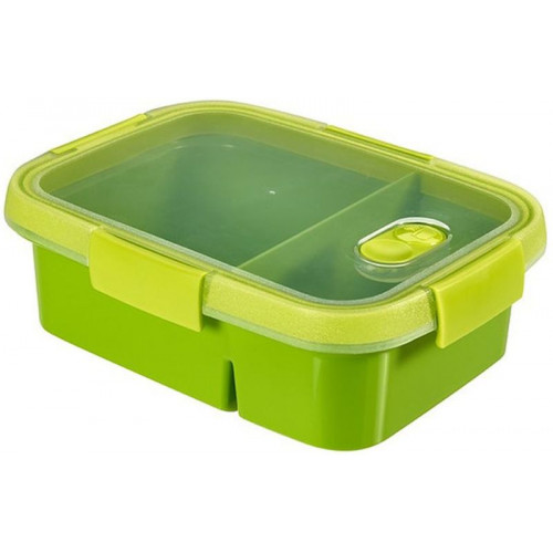 CURVER SMART TO GO DUAL 0,6L+0,3L Dual ételtartó zöld 232574 (00925-Y32) CURVER SMART TO GO DUAL 0,6L+0,3L Dual ételtartó zöld 232574 (00925-Y32)