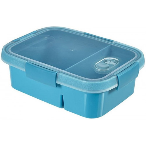 CURVER SMART TO GO DUAL 0,6L+0,3L Dual ételtartó kék 234959 (00925-Y33) CURVER SMART TO GO DUAL 0,6L+0,3L Dual ételtartó kék 234959 (00925-Y33)