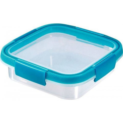 CURVER SMART FRESH 0,6L ételtartó 16x16x5cm átlátszó/kék 00926-284 CURVER SMART FRESH 0,6L ételtartó 16x16x5cm átlátszó/kék 00926-284