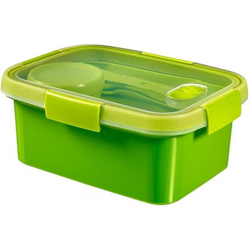 CURVER SMART TO GO 1,2L Tégla ételtartó 20x15x9cm zöld 232570 (00947-Y32) CURVER SMART TO GO 1,2L Tégla ételtartó 20x15x9cm zöld 232570 (00947-Y32)