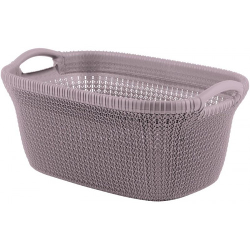 CURVER Knit 40L Ruháskosár 60 x 27 x 39 cm lila 03677-X69 CURVER Knit 40L Ruháskosár 60 x 27 x 39 cm lila 03677-X69
