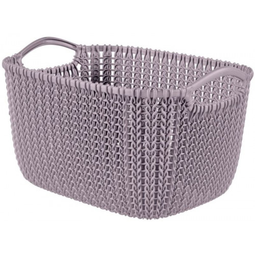 CURVER KNIT S 8L Kosár 30x22x17cm lila 240375 (03674-X69)