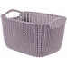 CURVER KNIT S 8L Kosár 30x22x17cm lila 240375 (03674-X69)