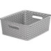 CURVER MY STYLE M 13L kosár 35x30x13cm ezüst 03611-087