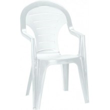 ALLIBERT BONAIRE kartámaszos műanyag kerti szék, fehér 142668 (17180277)