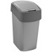 CURVER FLIP BIN billenő fedeles szemetes 25L, ezüst/szürke 186157 (02171-686)