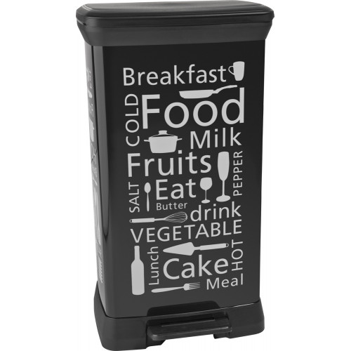CURVER DECOBIN 50L KITCHEN szemétkosár 39x29x73cm 02162-K03