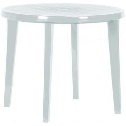 CURVER LISA műanyag kerti asztal, fehér 218050 (17180053)