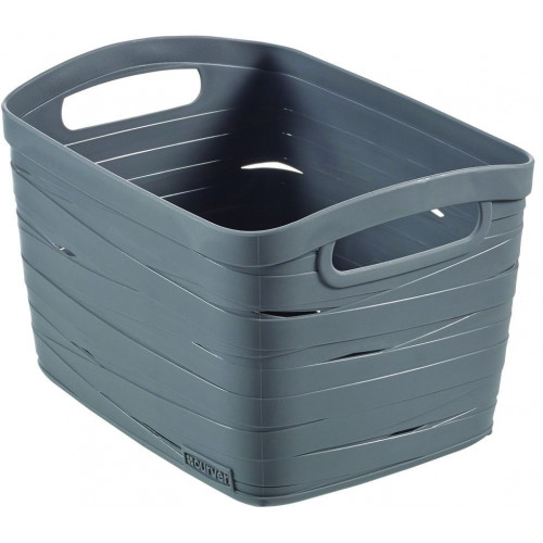 CURVER RIBBON L kosár 20L, szürke 221187 (00719-T37)