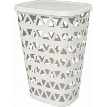 CURVER OCEANA 55L Szennyestartó 42,6 x 34,5 x 60,1 cm, bézs (00520-885) 271196