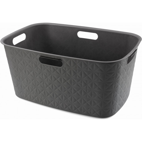 CURVER SOFTEX ruháskosár 45L, sötétszürke 258705 (00572-Z68)