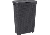CURVER Szennyestartó, 61,5 x 26,5 x 44,8 cm, 40 l, sötétszürke (00709-308) 193013
