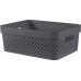 CURVER PURE 11L Kosár 35,6 x 26,6 x 13,6 cm, szürke (01421-G43) 263512