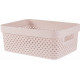 CURVER PURE 11L Kosár 35,6 x 26,6 x 13,6 cm, rózsaszín (01421-Q70) 251890