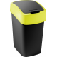 CURVER FLIP BIN billenő fedeles szemetes 9L, fekete/sárga 263986 (02170-E64)