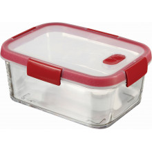 CURVER SMART COOK 1,1L Ételtartó 20,3 x 15,4 x 8,3 cm átlátszó/piros (04062-472) 271457