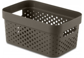 CURVER INFINITY 4,5L Kosár 26 x 18 x 12 cm, barna (04747-C74) 264062