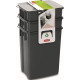 CURVER BIOBOX 2x10L+6L szelektív hulladékgyűjtő szett, fekete 245948 (08993-840)