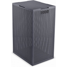 CURVER KAYA 60L Szennyestartó 38 x 29 x 58,5 cm, kékesszürke (17213761) 263999