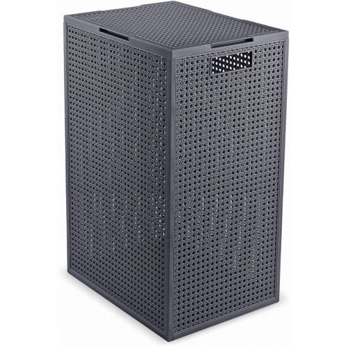CURVER KAYA 60L Szennyestartó 38 x 29 x 58,5 cm, kékesszürke (17213761) 263999