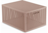 CURVER KAYA M 20L Tárolódoboz 37,6 x 30 x 20,7 cm, púder (17213763) 261327