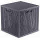 CURVER KAYA 19L Tárolódoboz 28 x 28 x 28 cm, kékesszürke (17213764) 264005