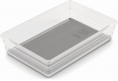 KIS SISTEMO 7 rendszerező, 22,5 x 15,5 x 5 cm, átlátszó/szürke (10016-A94) 244693