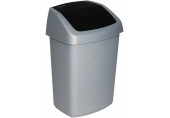 CURVER SWING BIN billenő fedeles szemetes 25L, szürke 168013 (03986-373)