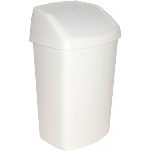 CURVER SWING BIN billenő fedeles szemetes 50L, fehér 173184 (03987-026)