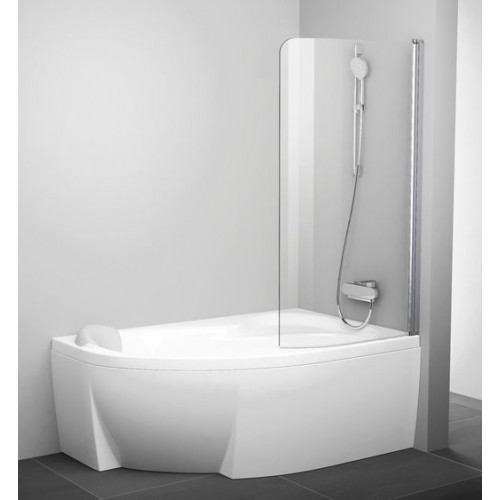 VÉGKIÁRUSÍTÁS RAVAK CVSK1 ROSA 160/170 R fürdőképernyő, fehér + átlátszó, jobb 7QRS0100Y1 VÉGKIÁRUSÍTÁS RAVAK CVSK1 ROSA 160/170 R fürdőképernyő, fehér + átlátszó, jobb 7QRS0100Y1