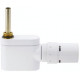 Danfoss VHX-Mono/RAX Egyenes radiátorszelep érzékelővel, egyenes, fehér 013G4284