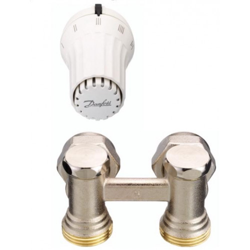 Danfoss RAE-K 5034 Termosztátfej RLV-KS sarok bekötőszett 013G5090