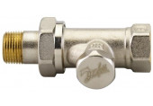 Danfoss RLV-S10 radiátor visszatérő egyenes 003L0122