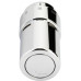 Danfoss RAX Termosztátfej, króm 013G6170