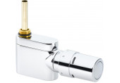 Danfoss VHX-Mono/RAX Egyenes radiátorszelep érzékelővel, egyenes, króm 013G4282