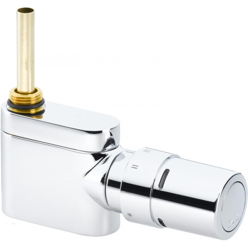 Danfoss VHX-Mono/RAX Egyenes radiátorszelep érzékelővel, egyenes, króm 013G4282
