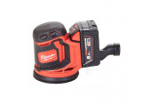 Milwaukee M18 BOS125-502B Akkus excentercsiszoló (18V/2x5,0Ah/125mm) 4933464229