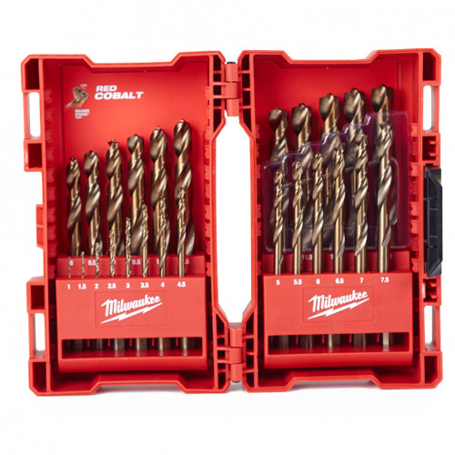 Milwaukee HSS-G Red Cobalt-Din 338 Fémfúró készlet (25db) 4932352471