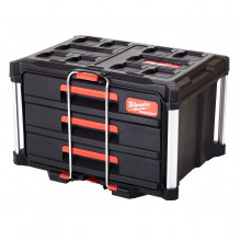 Milwaukee PACKOUT 3 fiókos tárolóláda (363x564x414mm) 4932472130