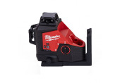 Milwaukee M12 3PL-0C Akkus lézer (12V/akku nélkül/360°) 4933478103