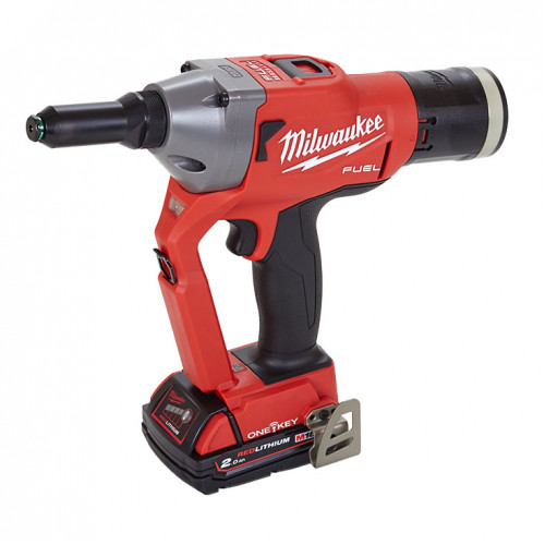 Milwaukee M18 ONEFPRT-202X Akkus popszegecshúzó (18V/2x2,0Ah) HD Koffer 4933478602