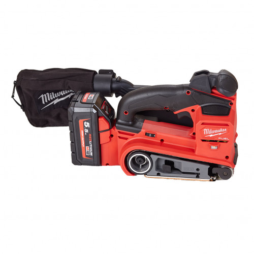 Milwaukee M18 FBTS75-552X Akkus szalagcsiszoló 2x5.5 Ah, HD Koffer 4933479615