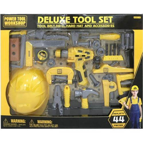 G21 Deluxe 44 db-os szerszám készlet, sárga/szürke 60026323