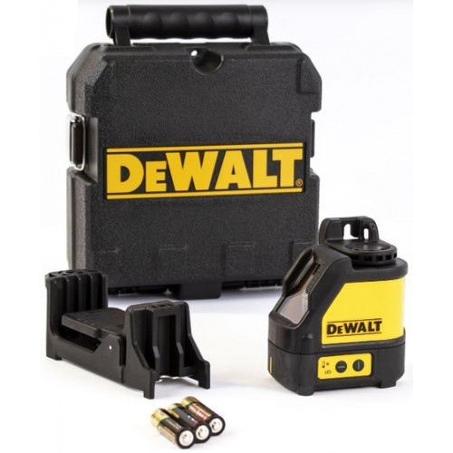 KIÁRUSÍTÁS DEWALT Zöld színű keresztlézer + Koffer DW088CG-XJ SZERVIZELT