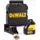 DeWALT DW088CG-XJ Keresztlézer zöld, kofferben
