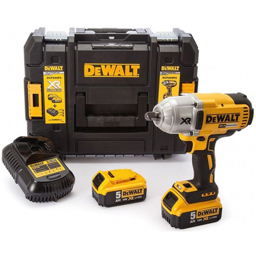 DeWALT DCF899P2-QW Akkus ütvecsavarozó 1/2" (950 Nm/18V/2x5,0Ah) Tstak