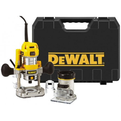 DeWALT D26204K-QS Kombinált marógép (900W/8mm) koffer