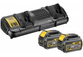 DeWALT DCB132T2-QW Akkumulátor és töltő szett XR FlexVolt DCB132 + 2x DCB546 (54V/6,0Ah)