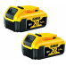 DeWALT DCB184P2-XJ Akkumulátor Li-Ion XR (18V/5,0 Ah) 2db