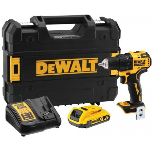 DeWALT DCD708D1T-QW Akkus fúró/csavarozó XR (65Nm/18V/1x2,0Ah) Tstak